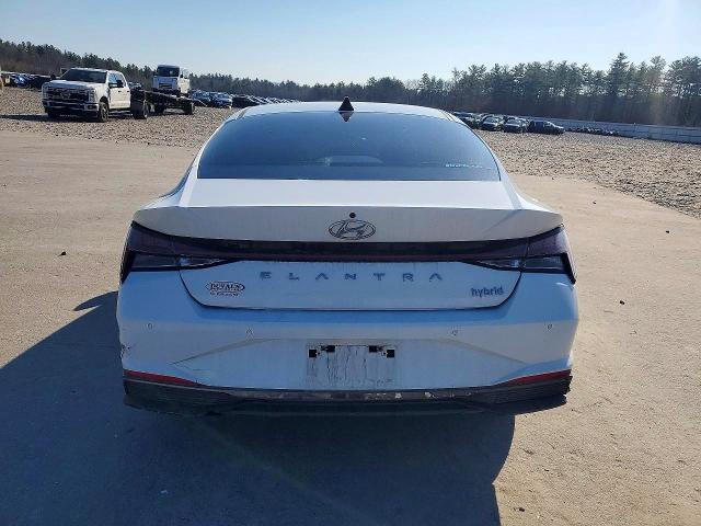 2021 Hyundai Elantra VIN KMHLN4AJXMU007576 COPART salvage auction — FRONT END, Me - Cert Of Title-Salvage Collisio, sold $3,700 on 2026-07-06 (photo 6)