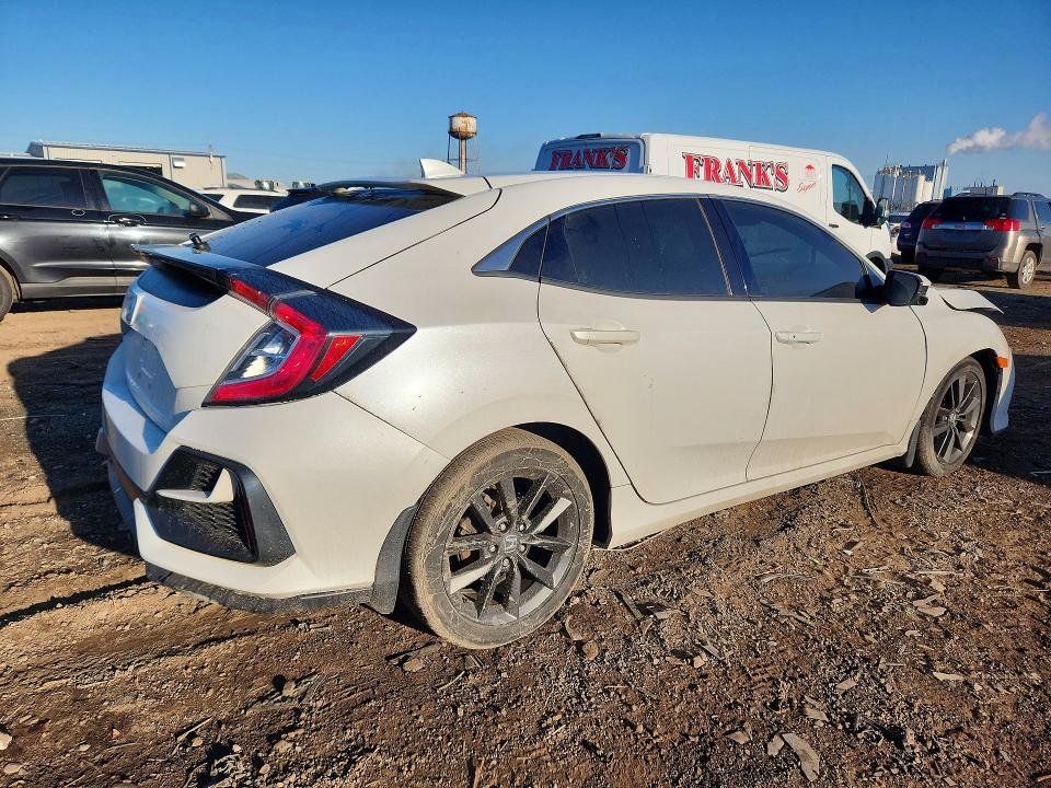 2020 Honda Civic VIN SHHFK7H62LU204437 COPART salvage auction — FRONT END, ID - SALVAGE CERTIFICATE OF TITLE, sold $2,450 on 2026-07-31 (photo 3)