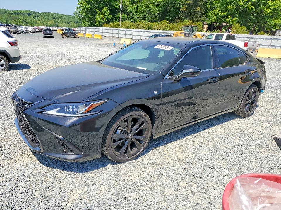 2024 Lexus ES VIN 58AJZ1B1XRU177574 COPART salvage auction — REAR END, Nc - Salvage Certificate Of Title, sold $5,100 on 2026-07-02 (photo 1)