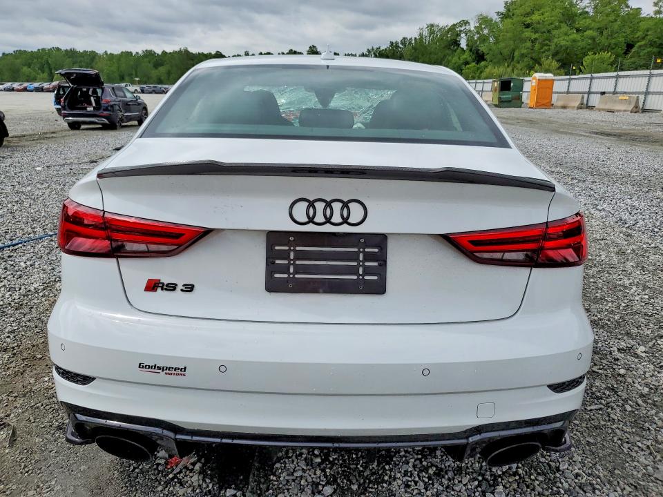 2018 Audi Rs3 VIN WUABWGFF9J1905864 COPART salvage auction — FRONT END, SC - CERT OF TITLE-SALVAGE, sold $12,300 on 2026-07-08 (photo 6)