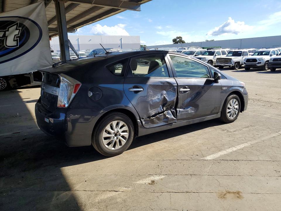 2015 Toyota Prius VIN JTDKN3DP8F3069495 COPART salvage auction — SIDE, Ca - Salvage Certificate, sold $3,950 on 2026-07-21 (photo 3)