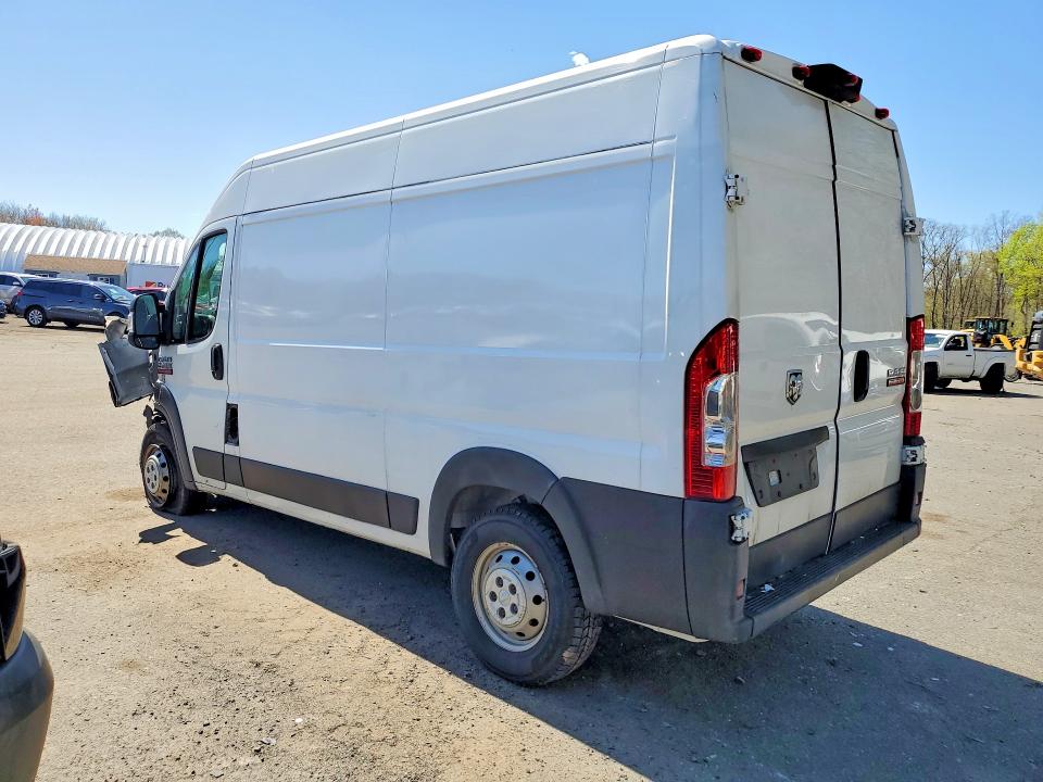 2019 Ram Promaster 2500 VIN 3C6TRVCG5KE531012 COPART salvage auction — FRONT END, Ct - Cert Of Title-Salvage, sold $2,450 on 2026-07-30 (photo 2)