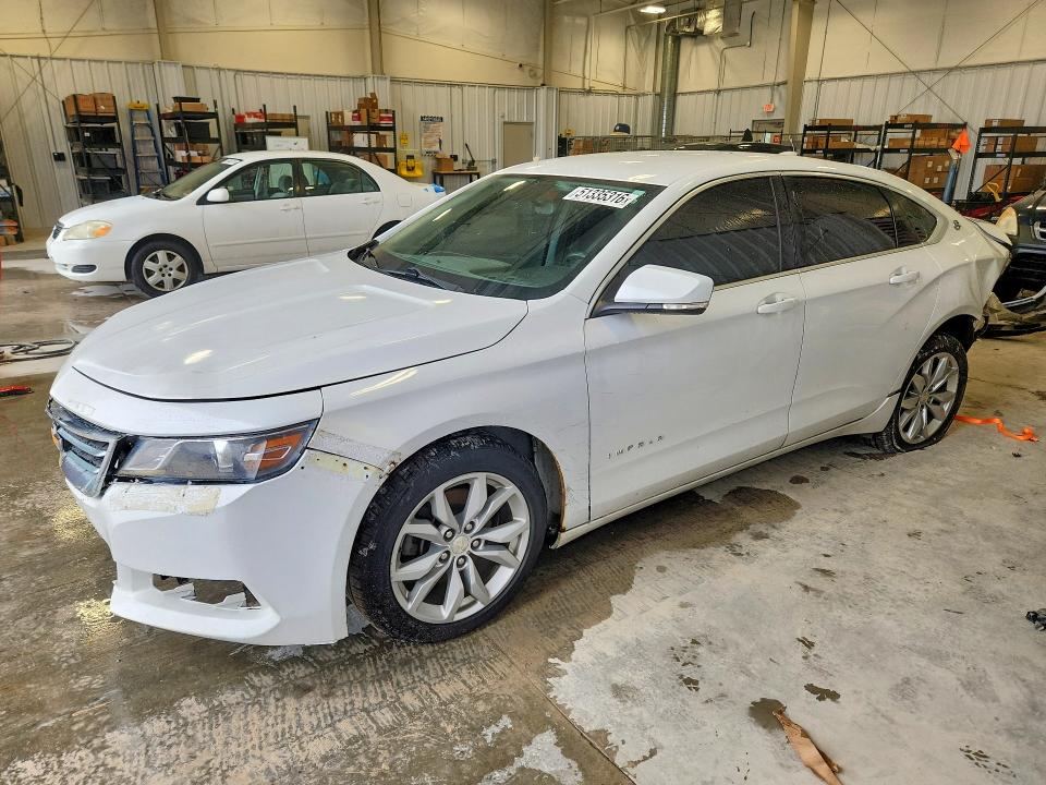 2016 Chevrolet Impala VIN 2G1115S38G9117226 COPART salvage auction — REAR END, MI - CERT OF TITLE-REBUILT SALVAGE, sold $675 on 2026-07-02 (photo 1)