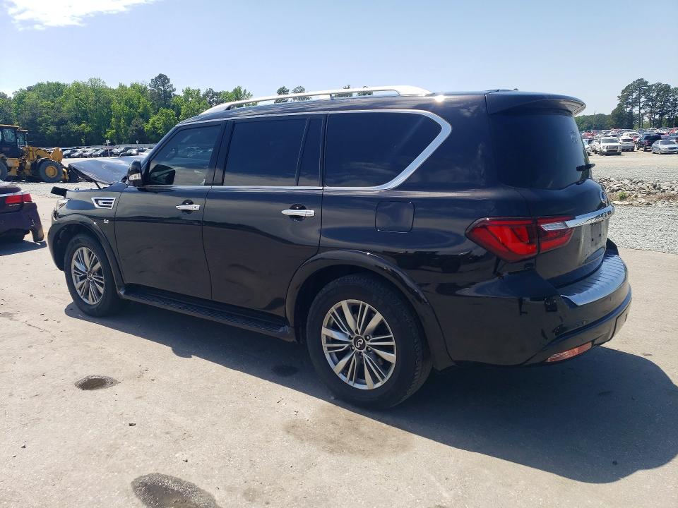2019 Infiniti VIN JN8AZ2NE7K9231216 COPART salvage auction — FRONT END, Nc - Certificate Of Title, sold $625 on 2026-07-21 (photo 2)