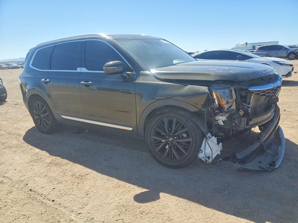 2020 Kia Telluride VIN 5XYP54HC4LG039548 COPART salvage auction — FRONT END, Ca - Salvage Certificate, sold $5,000 on 2026-07-06 (photo 4)