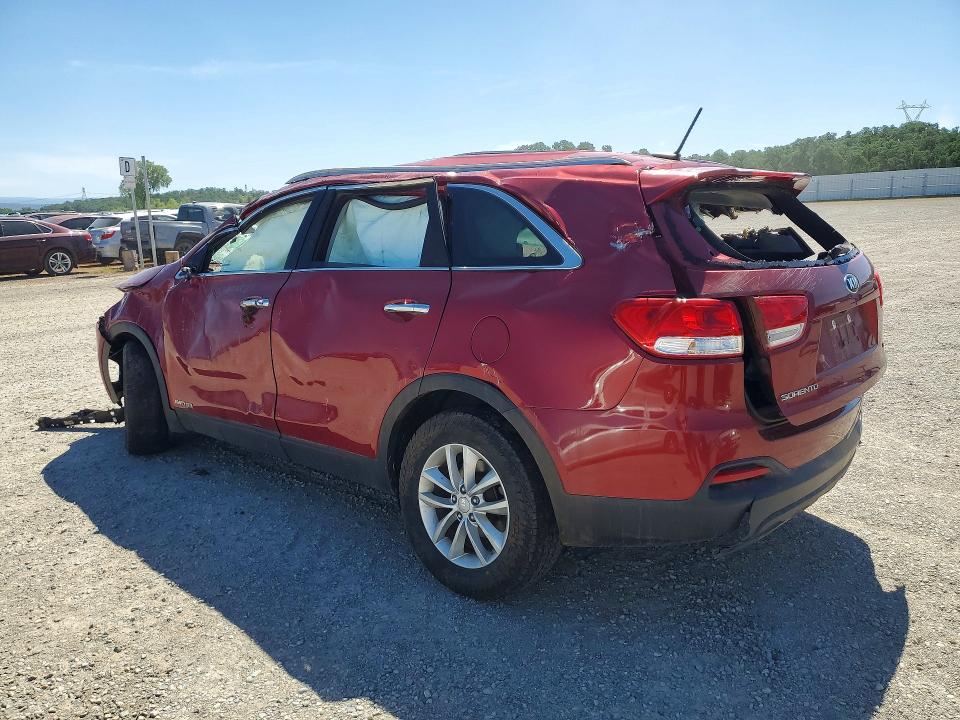 2017 Kia Sorento VIN 5XYPGDA54HG199717 COPART salvage auction — ROLLOVER, Ca - Non-Repairable Vehicle Cert, sold $125 on 2026-07-31 (photo 2)