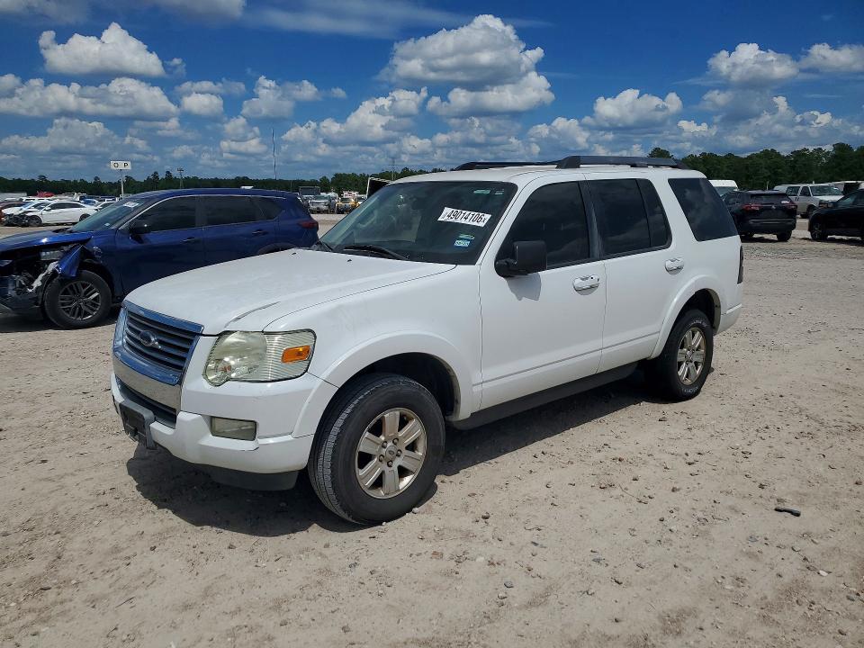 2010 Ford Explorer VIN 1FMEU6DE1AUA24171 COPART salvage auction — SIDE, Tx - Certificate Of Title, sold $500 on 2026-07-02 (photo 1)