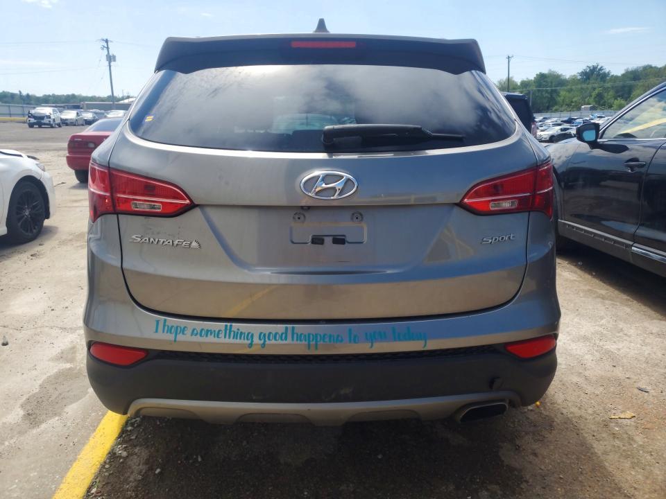2014 Hyundai Santa fe VIN 5XYZU3LB0EG125558 COPART salvage auction — FRONT END, Ky - Bill Of Sale/Part Only/No Titl, sold $1,500 on 2026-07-22 (photo 6)