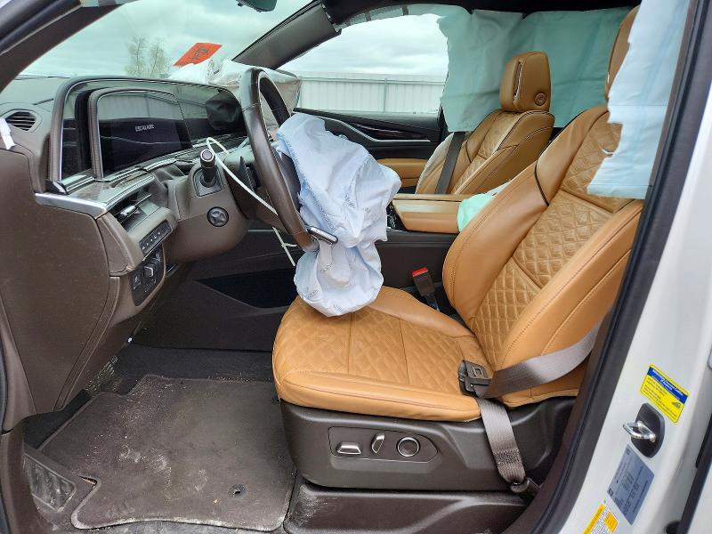 2021 Cadillac Escalade VIN 1GYS4NKL2MR346080 COPART salvage auction — FRONT END, Wi - Cert Of Title-Salvage Vehicle, sold $17,300 on 2026-07-27 (photo 7)