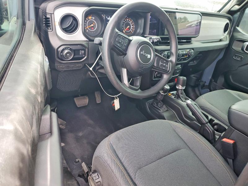 2025 Jeep Wrangler / VIN 1C4PJXAN3SW619917 COPART salvage auction — FRONT END, Salvage Title, sold $13,900 on 2026-07-29 (photo 8)