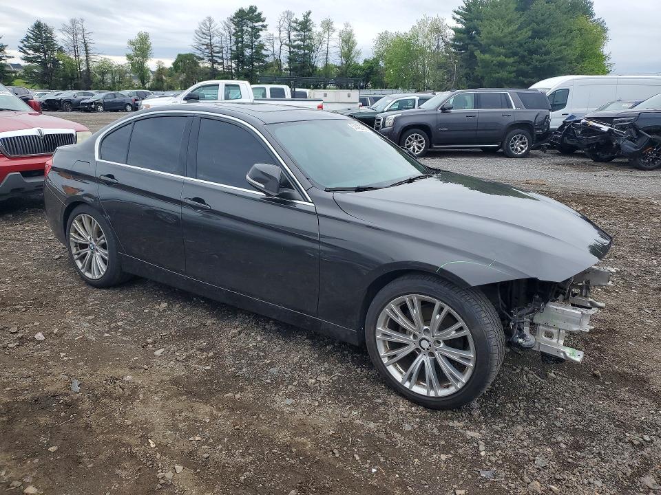 2016 BMW 3er VIN WBA8E3G56GNU04826 COPART salvage auction — FRONT END, Md - Cert Of Salvage > 75% Damage, sold $800 on 2026-08-10 (photo 4)