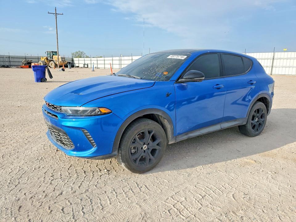 2023 Dodge Hornet VIN ZACNDFBN9P3A07692 COPART salvage auction — Burn Interior, TX - SALVAGE VEHICLE TITLE (P), sold $2,600 on 2026-08-12 (photo 1)