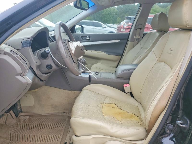 2009 Infiniti G37 VIN JNKCV61F69M365467 COPART salvage auction — FRONT END, Ms - Cert Of Title-Salvaged, sold $350 on 2026-07-24 (photo 7)