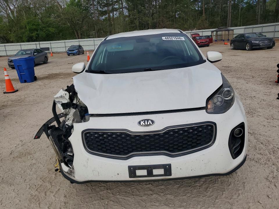2018 Kia Sportage VIN KNDPMCAC6J7451309 COPART salvage auction — FRONT END, Nc - Salvage Certificate Of Title, sold $2,800 on 2026-07-10 (photo 5)