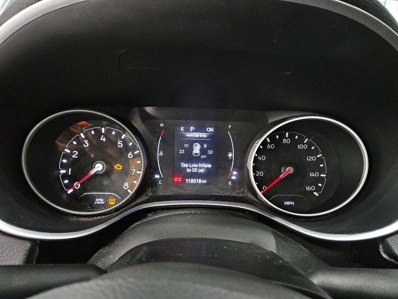 2021 Jeep Compass VIN 3C4NJDBB4MT579849 COPART salvage auction — MECHANICAL, IN - CERTIFICATE OF TITLE, sold $3,000 on 2026-07-23 (photo 9)