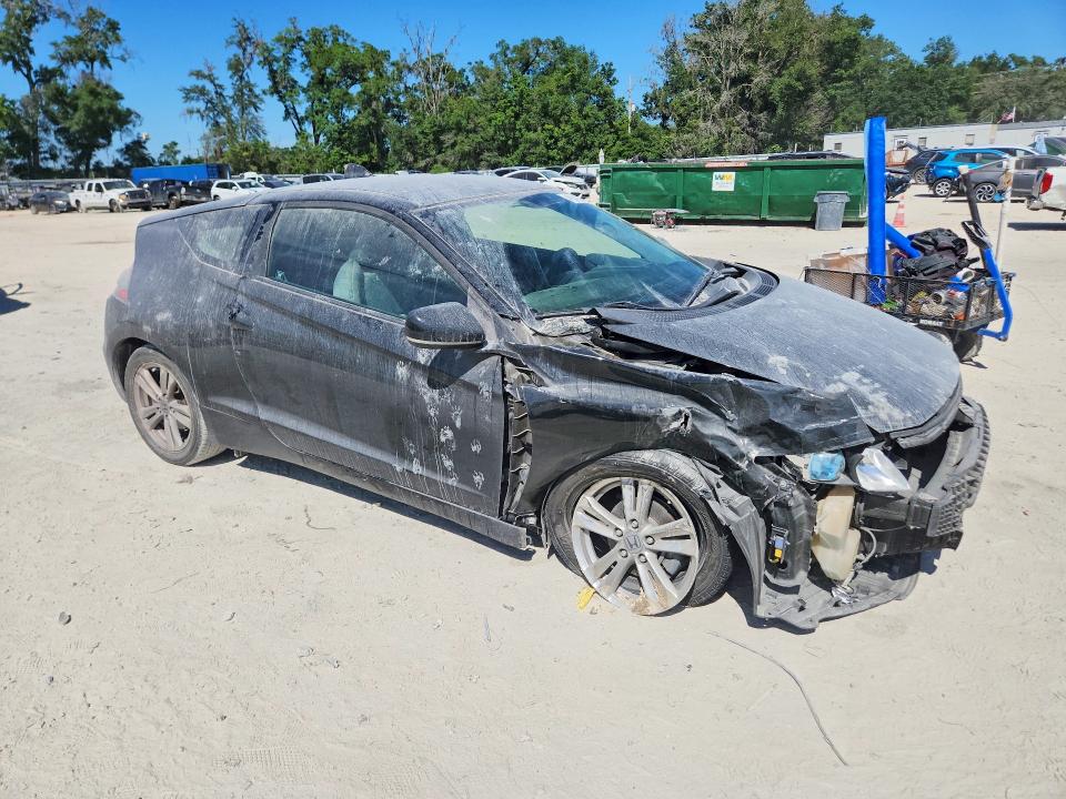 2011 Honda Cr-z VIN JHMZF1C49BS004273 COPART salvage auction — FRONT END, Fl - Cert Of Title Slvg Rebuildable, sold $650 on 2026-07-27 (photo 4)