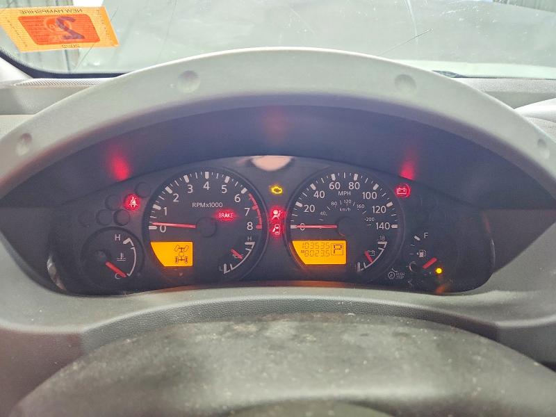 2013 Nissan Xterra VIN 5N1AN0NWXDN823381 COPART salvage auction — FRONT END, NH - CERT OF TITLE-SALVAGE, sold $375 on 2026-07-02 (photo 9)