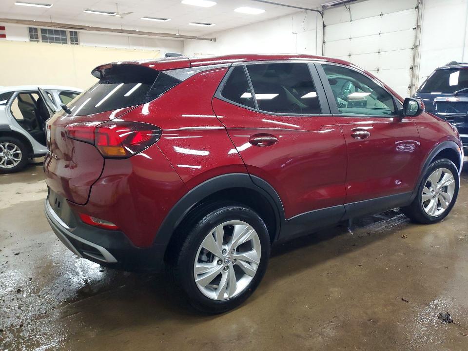 2025 Buick Encore VIN KL4AMCSL9SB131687 COPART salvage auction — FRONT END, MI - CERTIFICATE OF TITLE, sold $3,800 on 2026-07-22 (photo 3)