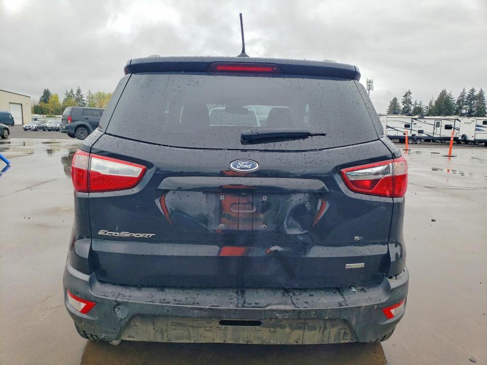 2018 Ford Ecosport VIN MAJ3P1TE6JC163702 COPART salvage auction — FRONT END, Or - Salvage Title Certificate, sold $1,000 on 2026-07-06 (photo 6)