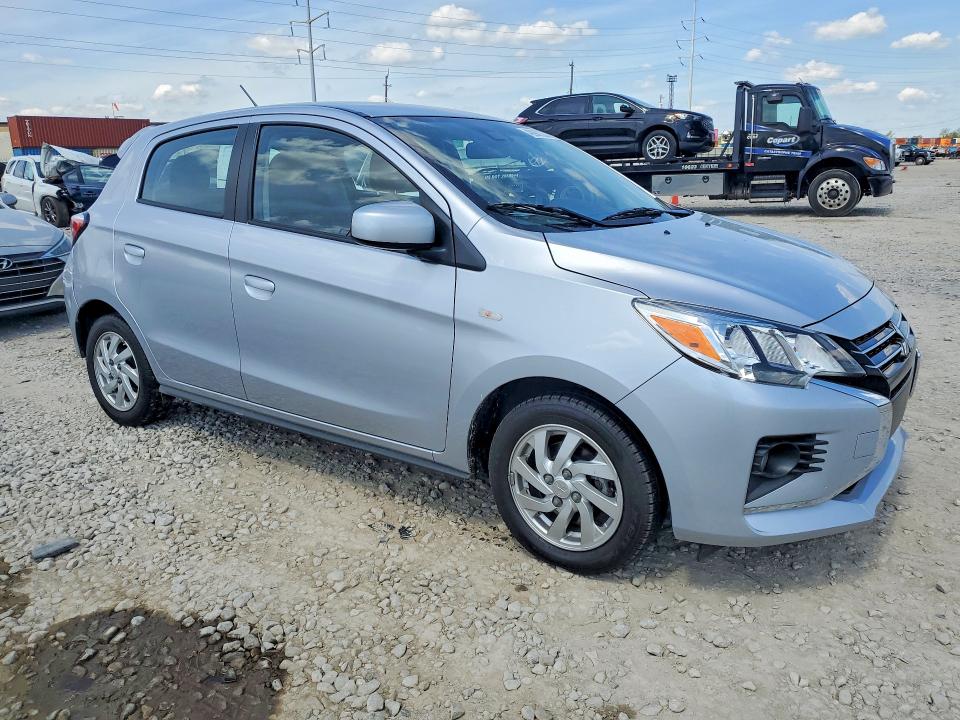 2024 Mitsubishi Mirage VIN ML32AUHJ9RH000414 COPART salvage auction — REAR END, OH - CERT OF TITLE-SALVAGE, sold $5,100 on 2026-07-24 (photo 4)
