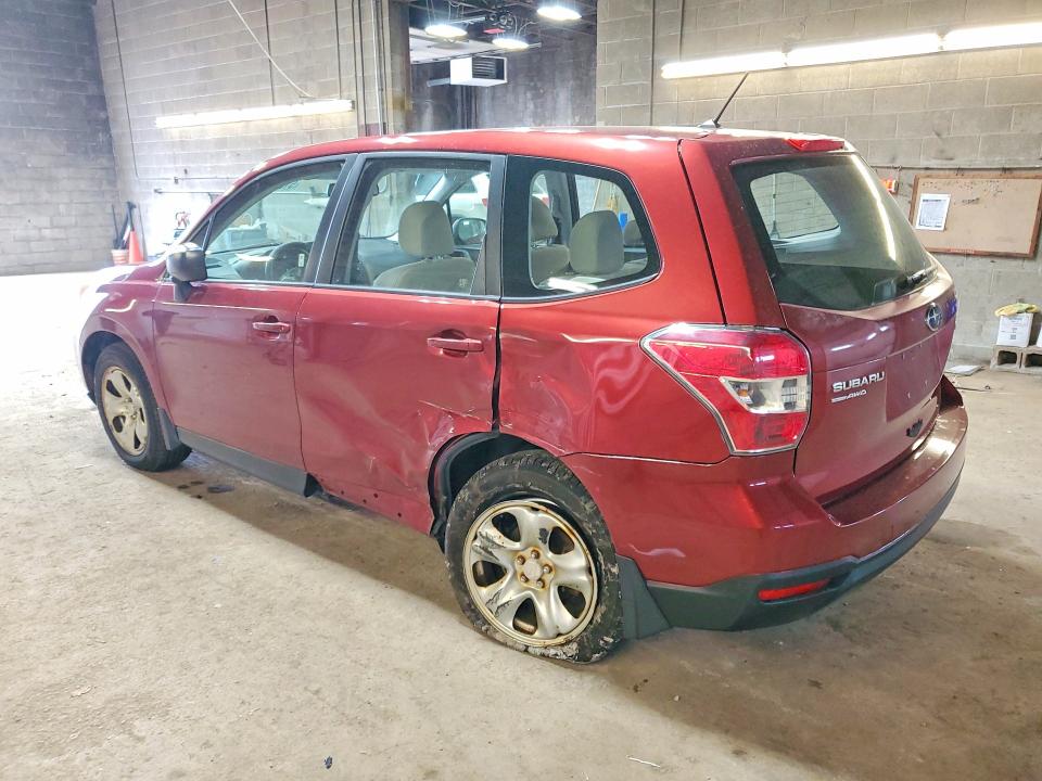 2014 Subaru Forester VIN JF2SJAAC0EH509519 COPART salvage auction — SIDE, Salvage Title, sold $1,300 on 2026-07-20 (photo 2)