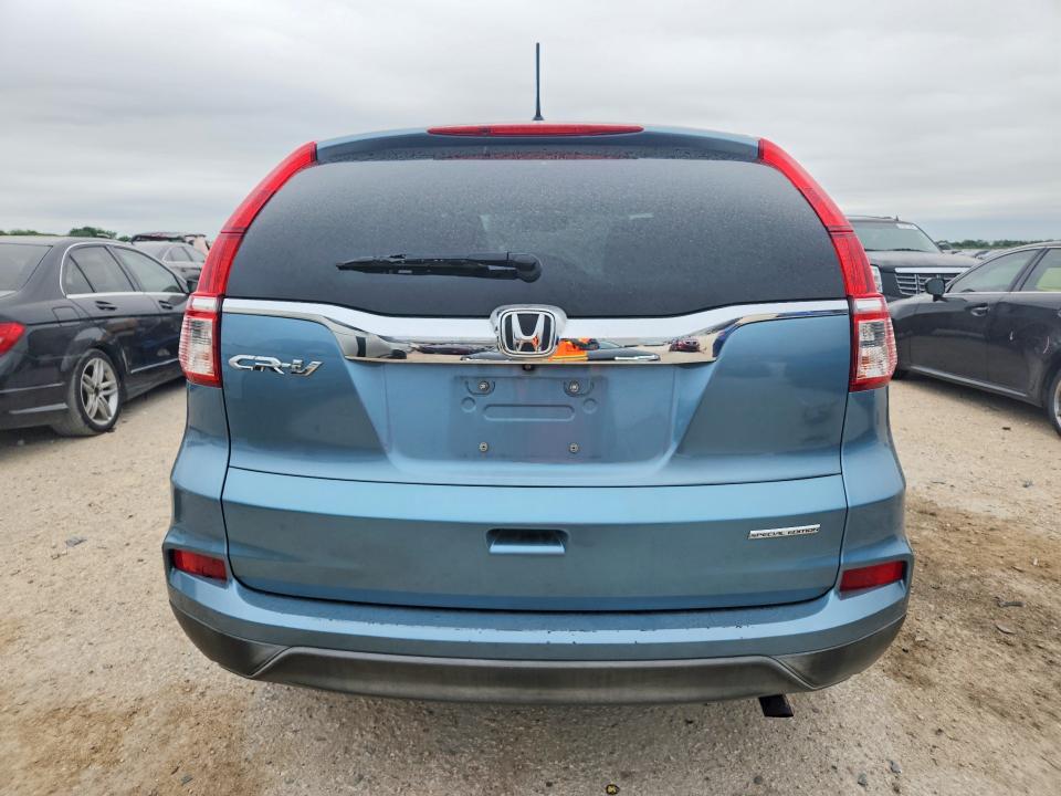 2016 Honda Cr-v VIN 2HKRM3H4XGH560027 COPART salvage auction — MINOR DENT/SCRATCHES, Tx - Salvage Vehicle Title, sold $5,400 on 2026-07-02 (photo 6)