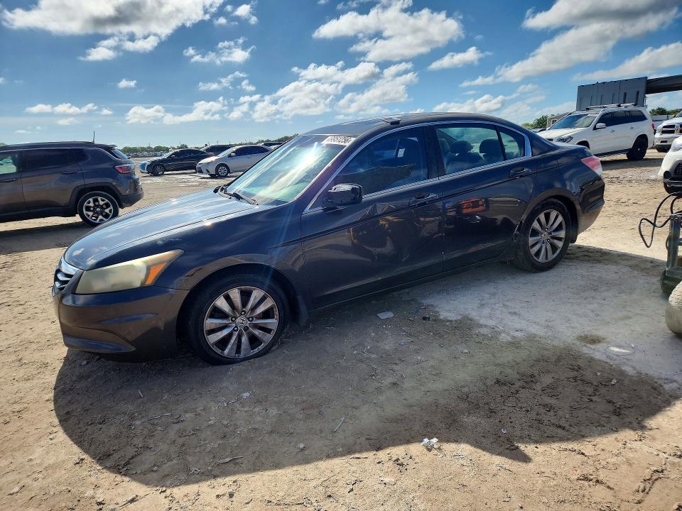 2011 Honda Accord VIN 1HGCP2F84BA072187 COPART salvage auction — SIDE, Fl - Certificate Of Title, sold $1,250 on 2026-07-02 (photo 1)