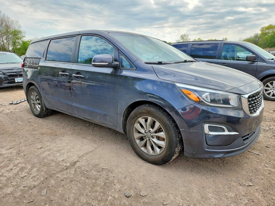 2019 Kia SEDONA VIN KNDMB5C14K6526645 COPART salvage auction — REAR END, Pa - Cert Of Title, sold $1,300 on 2026-07-11 (photo 4)