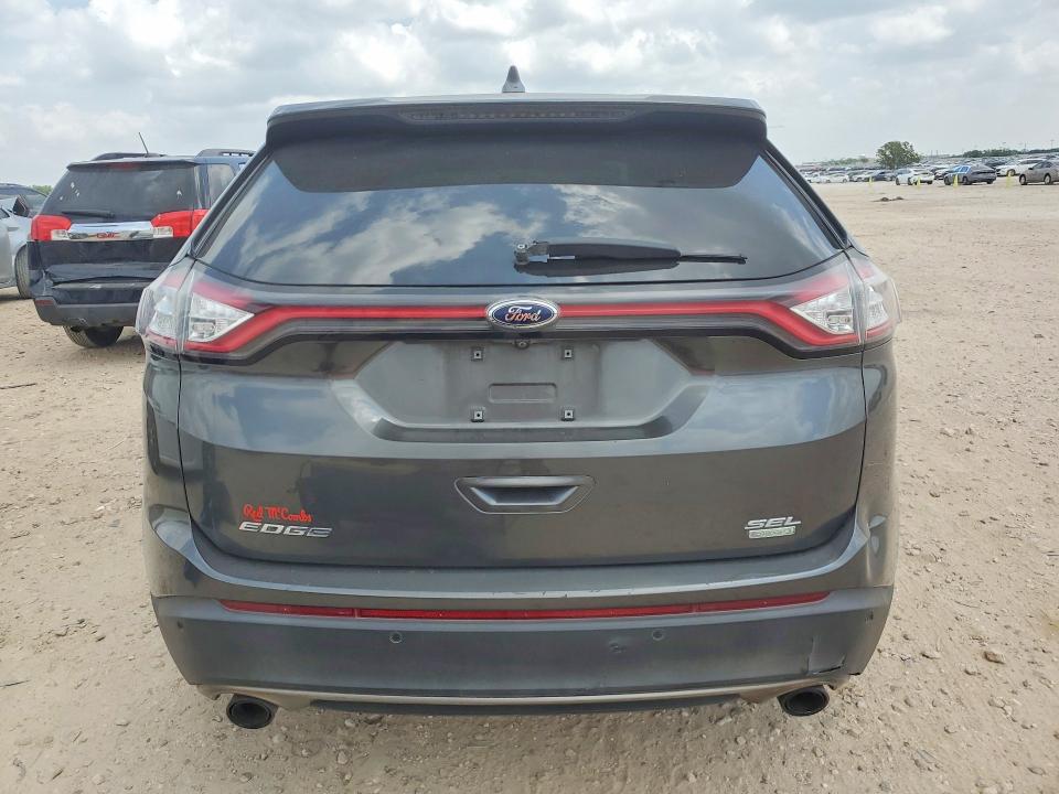 2018 Ford Edge VIN 2FMPK3J98JBC55451 COPART salvage auction — FRONT END, Tx - Salvage Vehicle Title, sold $2,600 on 2026-07-02 (photo 6)