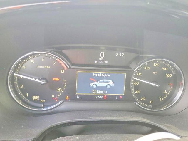 2022 Cadillac Xt6 VIN 1GYKPCRS7NZ111247 COPART salvage auction — FRONT END, Az - Dis/Dlr/Exp Only Salvage Title, sold $8,800 on 2026-07-13 (photo 9)