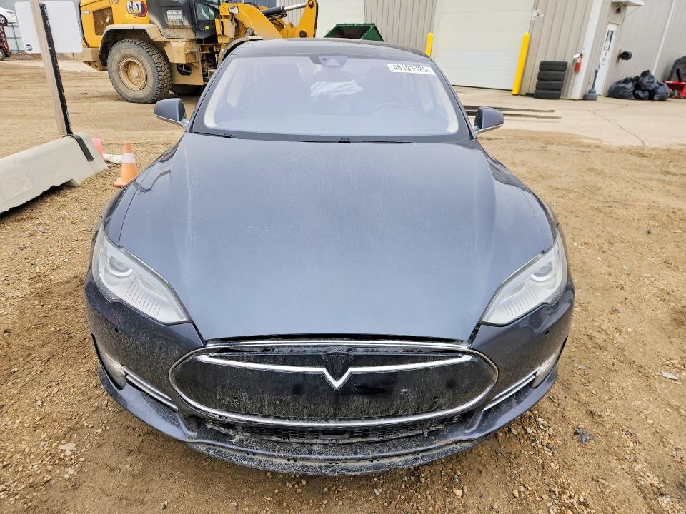 2015 Tesla Model s VIN 5YJSA1H23FFP75632 COPART salvage auction — FRONT END, Salvage Title, sold $4,500 on 2026-07-16 (photo 5)