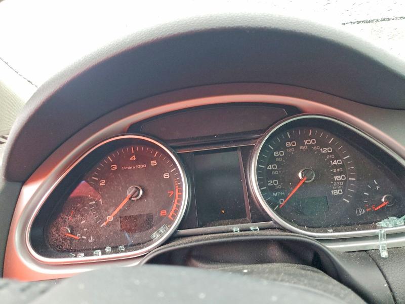 2013 Audi Q7 VIN WA1LGAFE4DD014283 COPART salvage auction — SIDE, Ca - Salvage Certificate, sold $800 on 2026-07-06 (photo 9)
