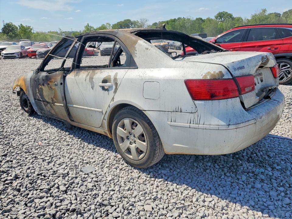 2009 Hyundai Sonata VIN 5NPET46C79H512232 COPART salvage auction — BURN, Al - Cert Of Title-Parts Only Salvg, sold $225 on 2026-07-28 (photo 2)