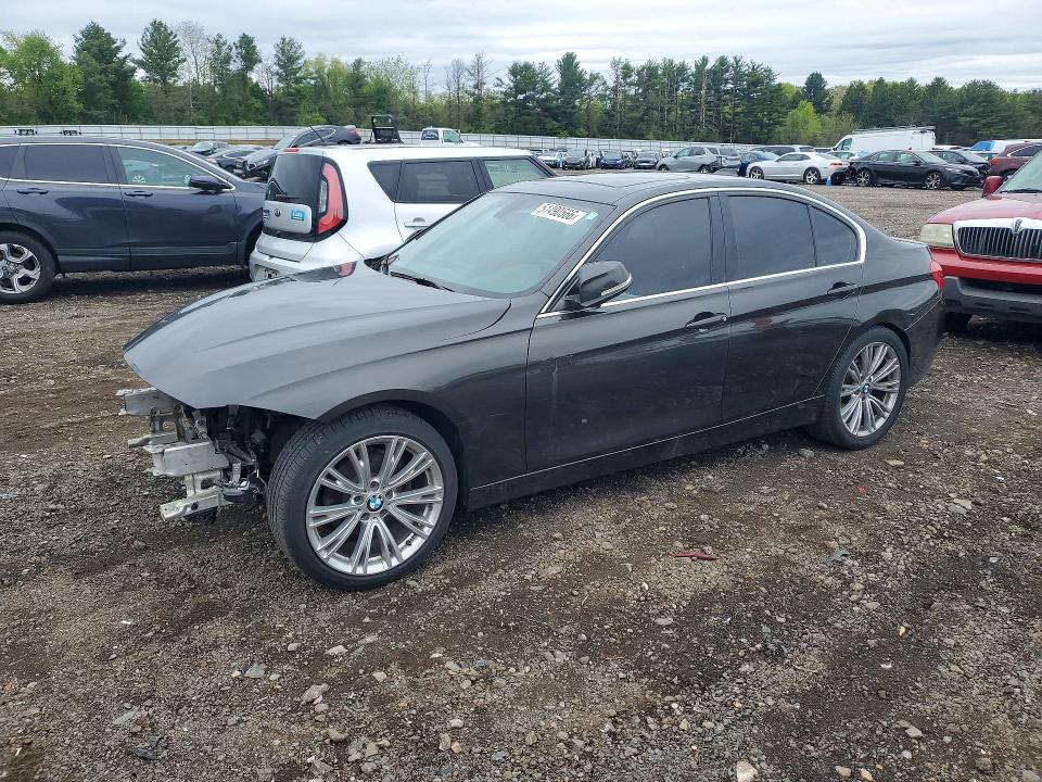 2016 BMW 3er VIN WBA8E3G56GNU04826 COPART salvage auction — FRONT END, Md - Cert Of Salvage > 75% Damage, sold $800 on 2026-08-10 (photo 1)