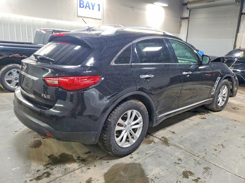 2010 Infiniti Fx VIN JN8AS1MWXAM851689 COPART salvage auction — FRONT END, Il - Salvage Certificate, sold $625 on 2026-07-16 (photo 3)