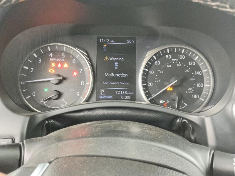 2019 Infiniti Q50 VIN JN1EV7APXKM517235 COPART salvage auction — FRONT END, Ca - Certificate Of Title, sold $1,650 on 2026-07-28 (photo 9)
