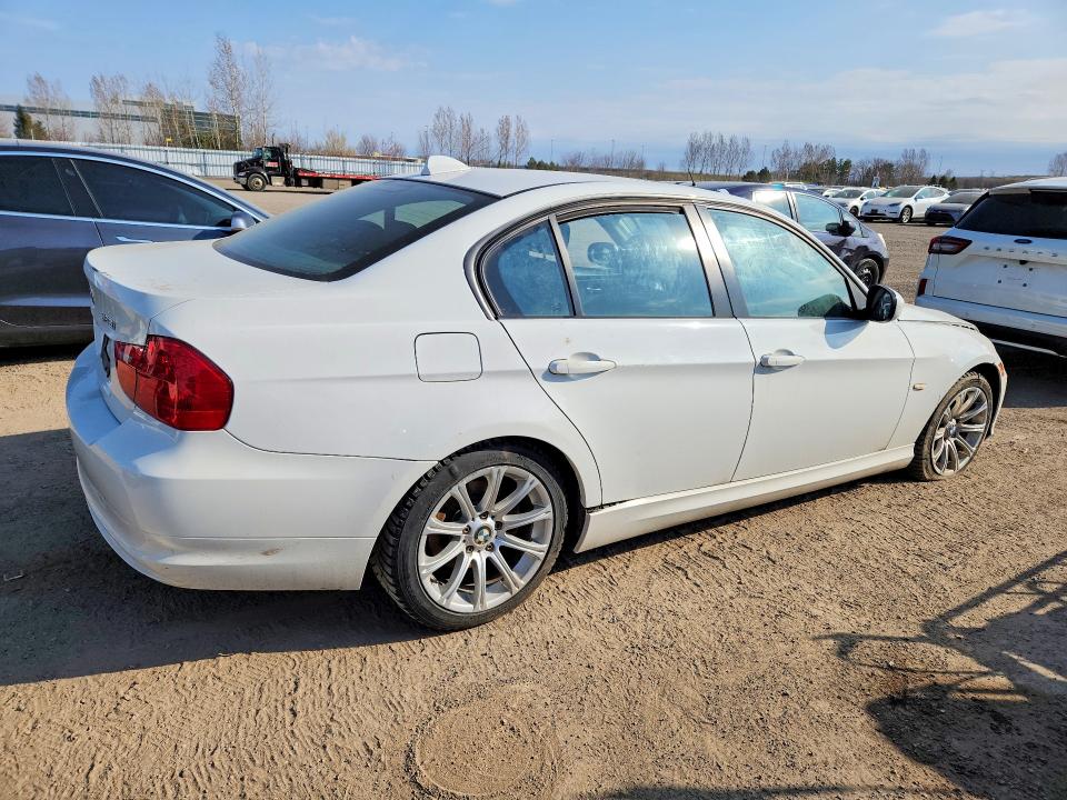 2010 BMW 3 series VIN WBAPG7C52AA641606 COPART salvage auction — FRONT END, ON - PERMIT SALVAGE, sold $350 on 2026-07-14 (photo 3)