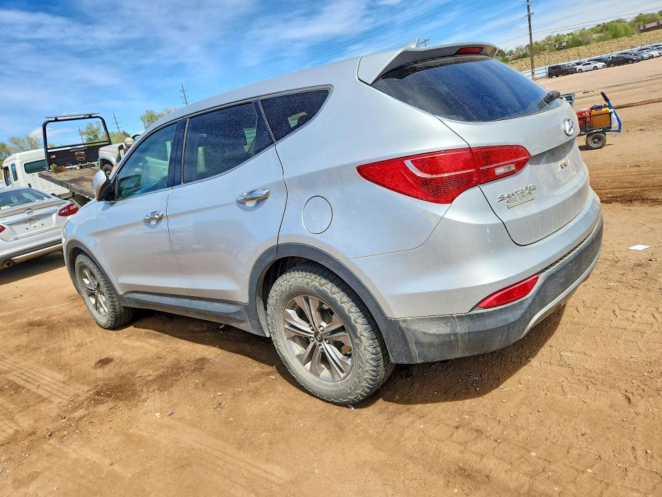 2015 Hyundai Santa fe VIN 5XYZTDLB1FG292697 COPART salvage auction — FRONT END, Co - Salvage Title, sold $1,750 on 2026-07-13 (photo 2)