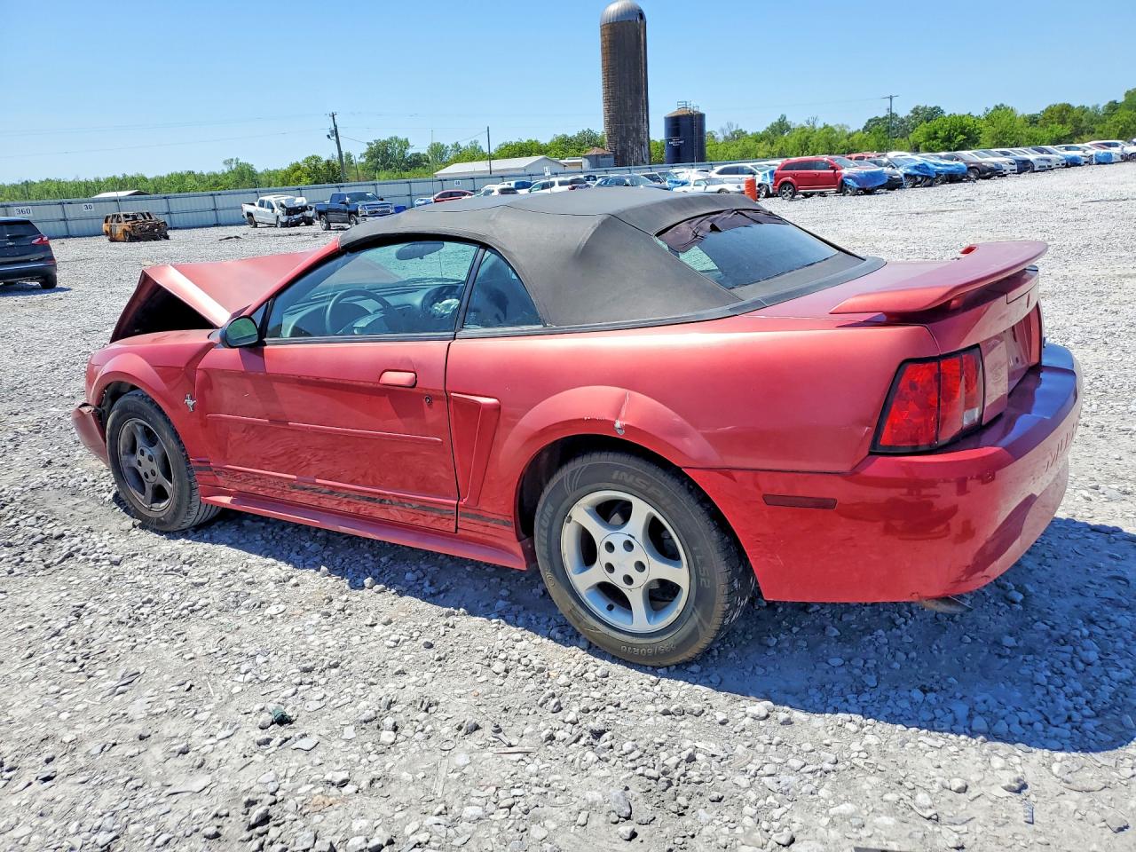 2001 Ford Mustang VIN 1FAFP44461F159426 COPART salvage auction — Front End, AL - CERT OF TITLE-SALVAGE TITLE, sold $300 on 2026-06-25 (photo 2)