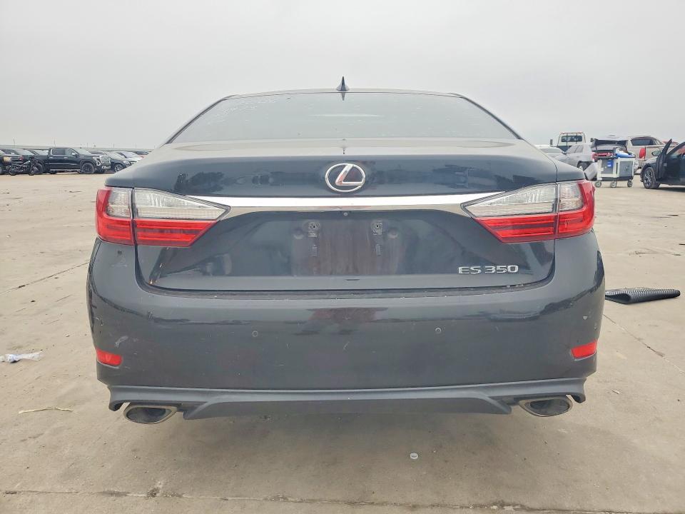 2017 Lexus ES VIN 58ABK1GG5HU037579 COPART salvage auction — ROLLOVER, Tx - Salvage Vehicle Title, sold $1,800 on 2026-07-09 (photo 6)