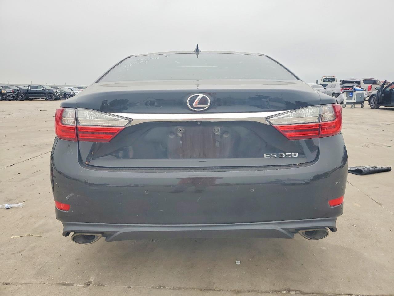 2017 Lexus ES 350 VIN 58ABK1GG5HU037579 COPART salvage auction — Rollover, TX - SALVAGE VEHICLE TITLE, sold $1,800 on 2026-06-25 (photo 6)