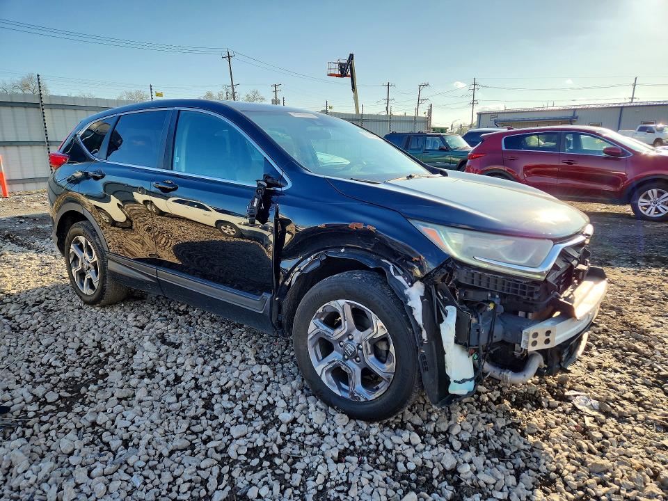 2017 Honda Cr-v VIN 5J6RW2H5XHL044450 COPART salvage auction — MINOR DENT/SCRATCHES, In - Certificate Of Title (P), sold $10,400 on 2026-07-29 (photo 4)
