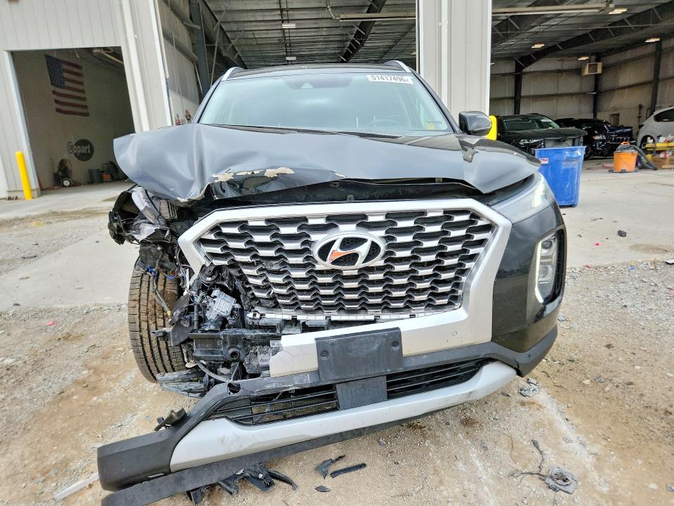 2022 Hyundai Palisade VIN KM8R4DHE6NU487493 COPART salvage auction — FRONT END, Ne - Cert Of Title-Salvage, sold $5,900 on 2026-07-14 (photo 5)