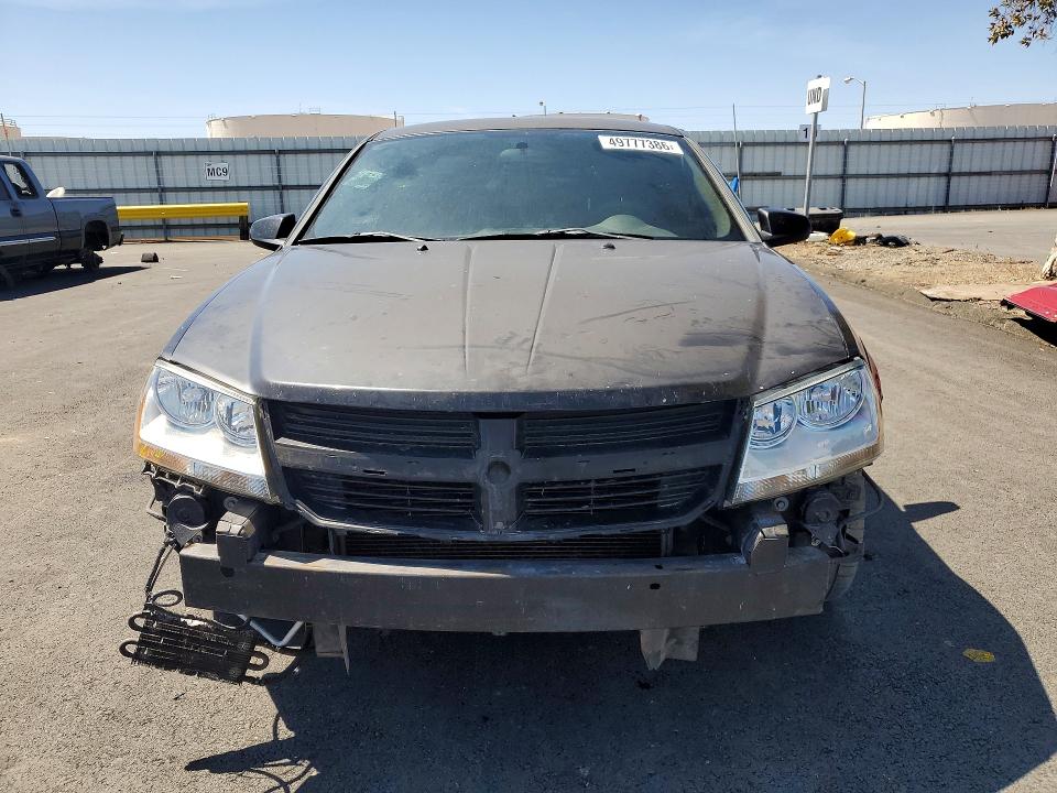 2014 Dodge Avenger VIN 1C3CDZABXEN115919 COPART salvage auction — FRONT END, Ca - Salvage Certificate, sold $600 on 2026-07-08 (photo 5)