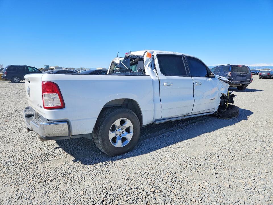 2019 Ram VIN 1C6SRFFT5KN575579 COPART salvage auction — ROLLOVER, Co - Public - Salvage Title, sold $1,950 on 2026-07-02 (photo 3)