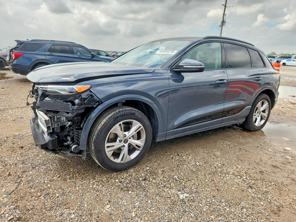 2025 Audi Q6 VIN WA112BGF2SA026630 COPART salvage auction — REAR END, Tx - Salvage Vehicle Title, sold $10,500 on 2026-07-16 (photo 1)