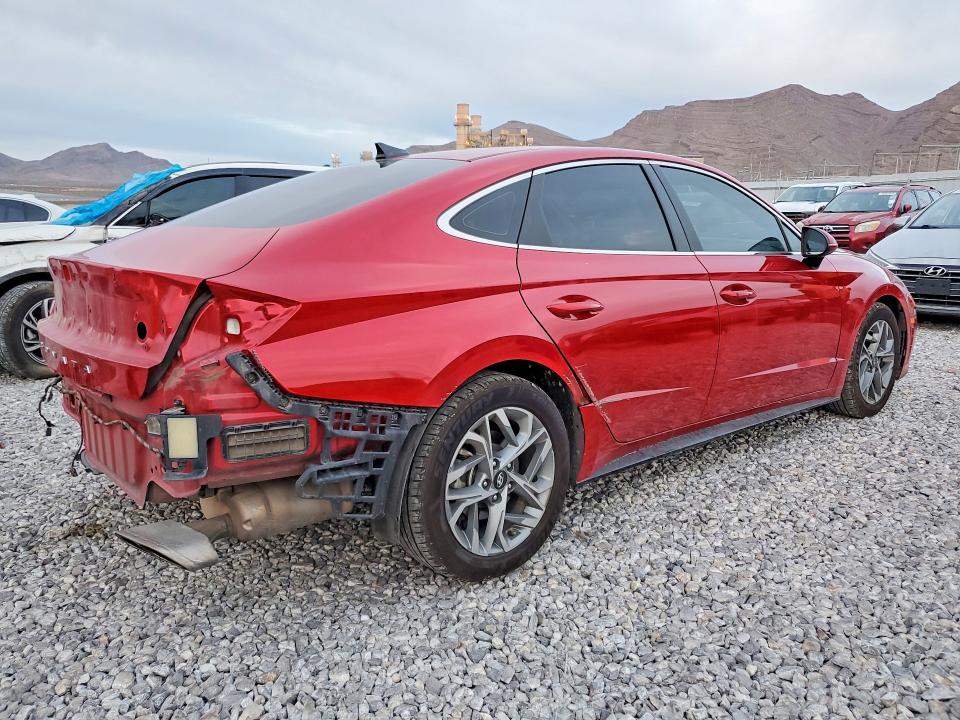 2021 Hyundai Sonata VIN 5NPEL4JA5MH064250 COPART salvage auction — REAR END, Nv - Salvage Title, sold $5,100 on 2026-07-15 (photo 3)