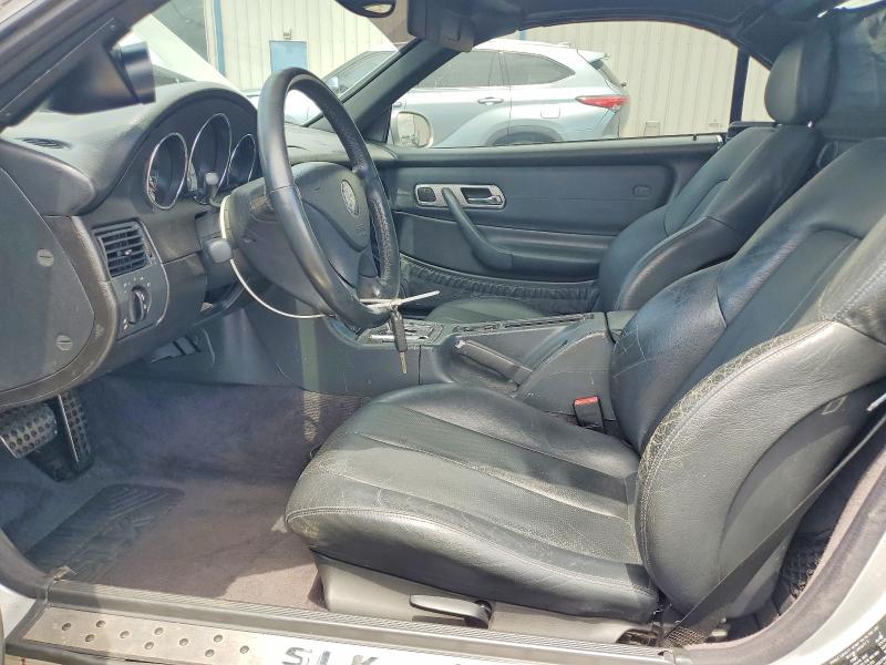 2001 Mercedes-benz Slk-class VIN WDBKK49F31F203933 COPART salvage auction — FRONT END, Fl - Cert Of Title Slvg Rebuildable, sold $450 on 2026-07-27 (photo 7)