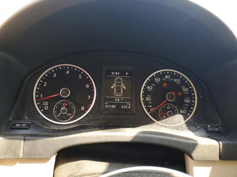2016 Volkswagen Tiguan VIN WVGBV7AX8GW594208 COPART salvage auction — FRONT END, Ny - Mv907A-Parts Only, sold $1,350 on 2026-07-15 (photo 9)