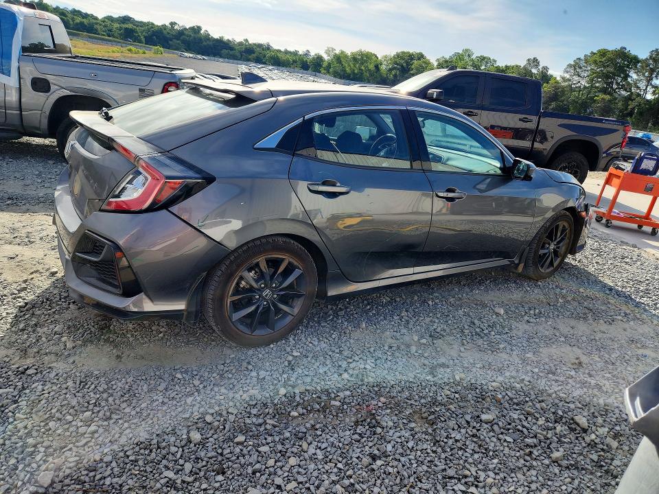 2021 Honda Civic VIN SHHFK7H61MU222994 COPART salvage auction — FRONT END, Ga - Cert Of Title-Salvage, sold $4,250 on 2026-07-30 (photo 3)